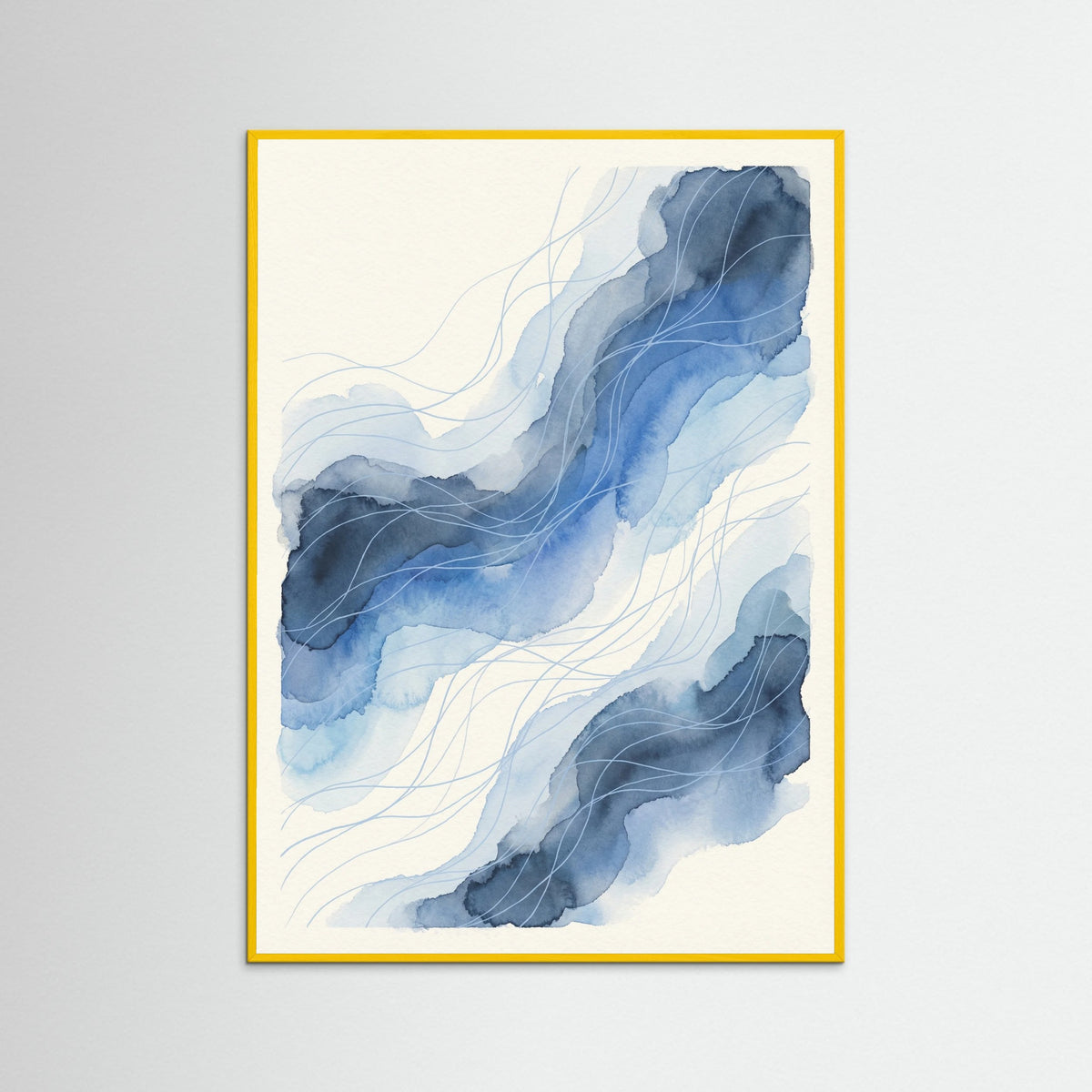 Yellow Wood Blue Current
