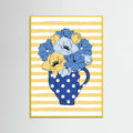 Blue Flowers Poster – poster och konsttryck