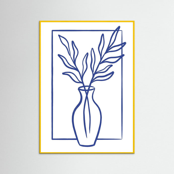 Yellow Wood Blue Profile