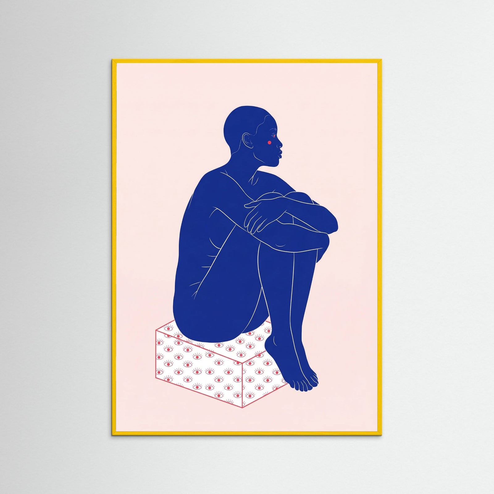 Yellow Wood Blue Reverie