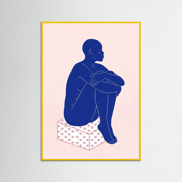 Yellow Wood Blue Reverie