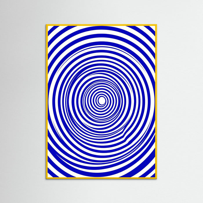 Yellow Wood Blue Wave Bauhaus