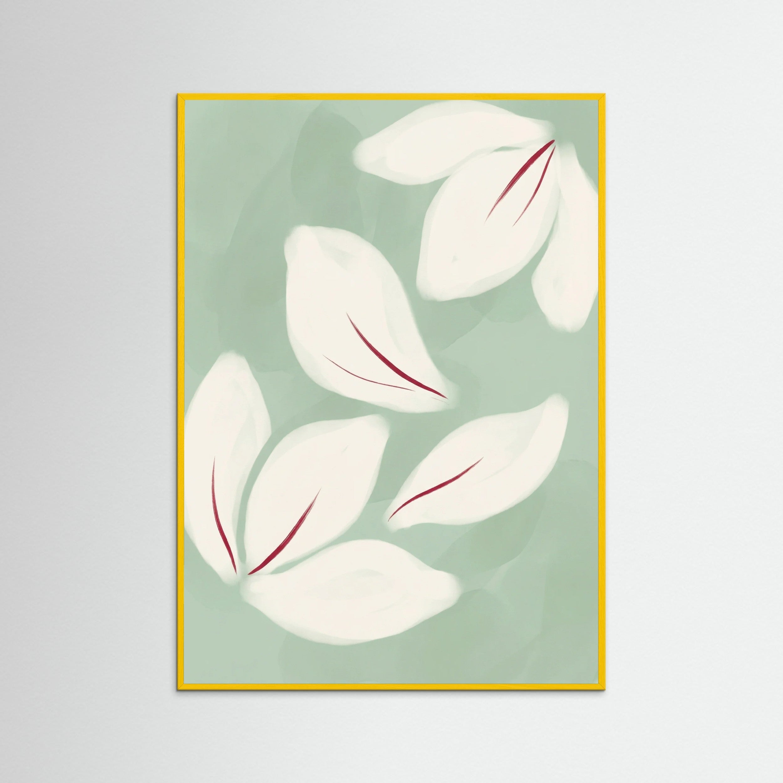 Yellow Wood Blush Blooms