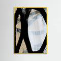 Bold Black On White No1 Poster – plakat og kunsttryk
