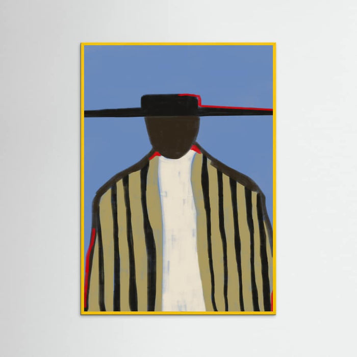 Bold Hat and Stripes New Mexico Style Poster – plakat og kunsttryk