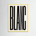Yellow Wood Bold Noir Statement