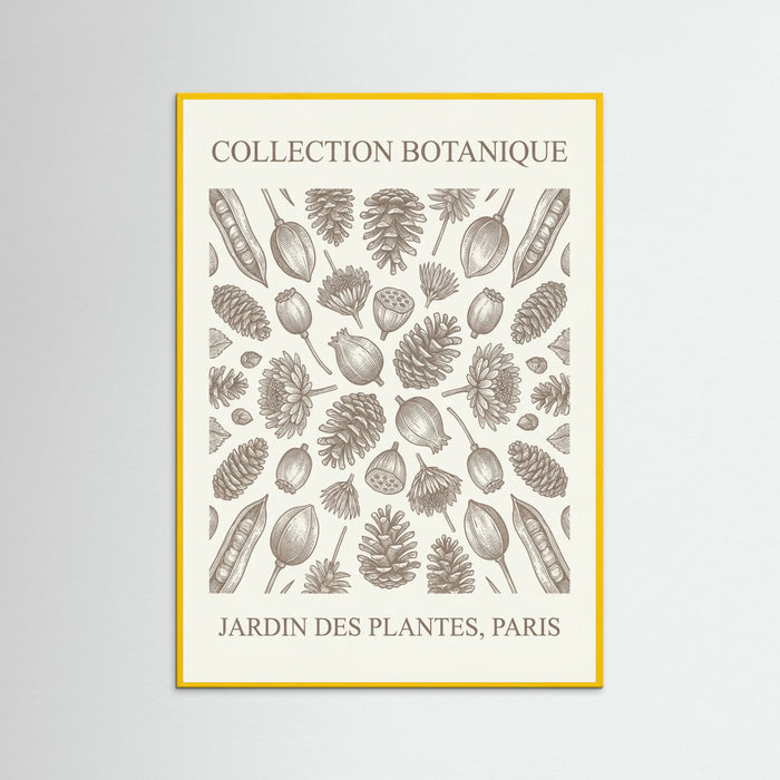 Yellow Wood Botanical Etchings