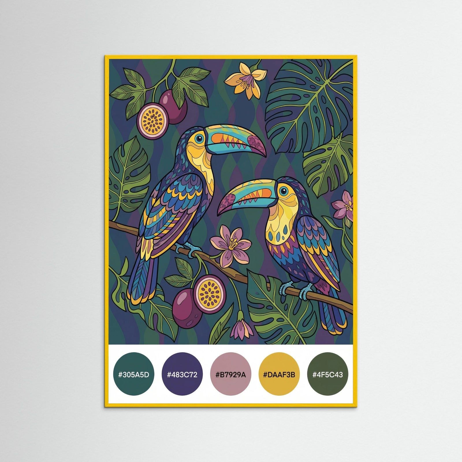 Yellow Wood Botanical Harmony