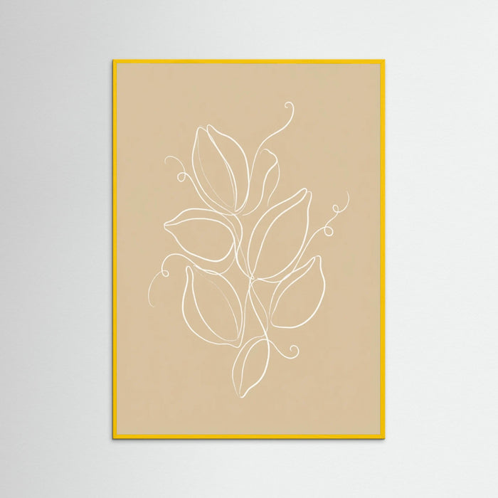Yellow Wood Botanical Simplicity