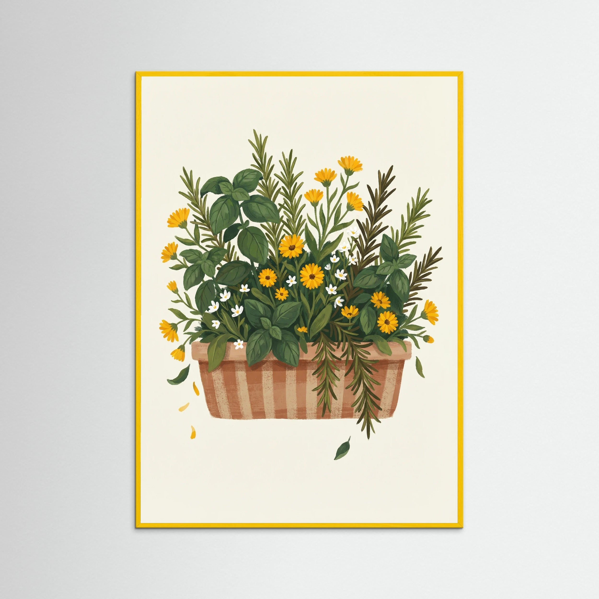 Yellow Wood Botanical Still Life