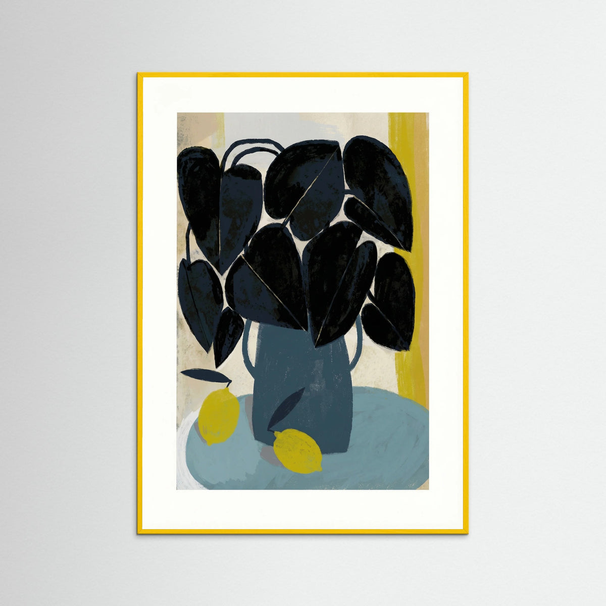 Yellow Wood Botanical Still Life