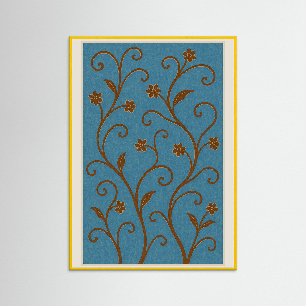 Yellow Wood Botanical Vines