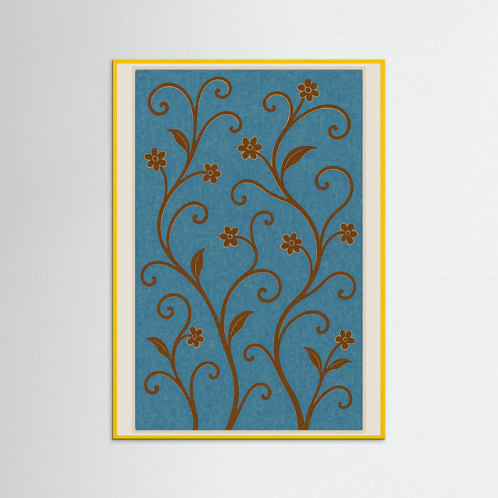 Yellow Wood Botanical Vines