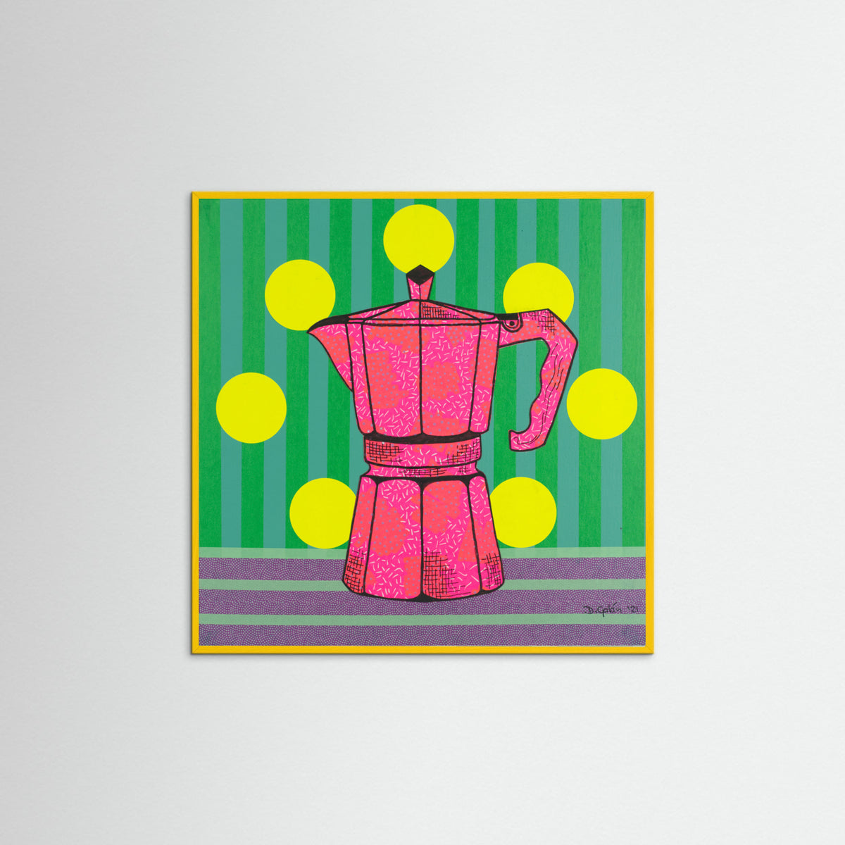 Yellow Wood Cafe Ole Poster