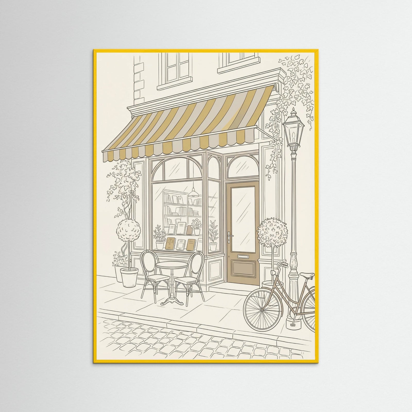 Yellow Wood Cafe Serenity Sketch