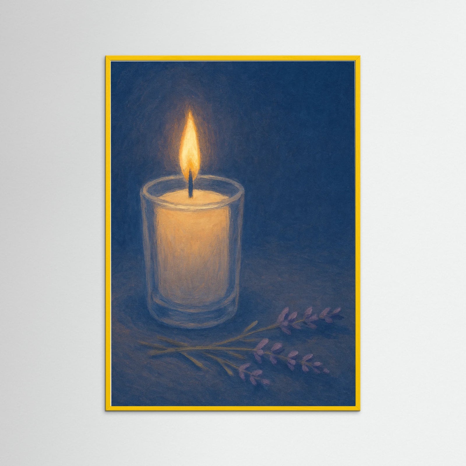 Yellow Wood Candlelight Evening