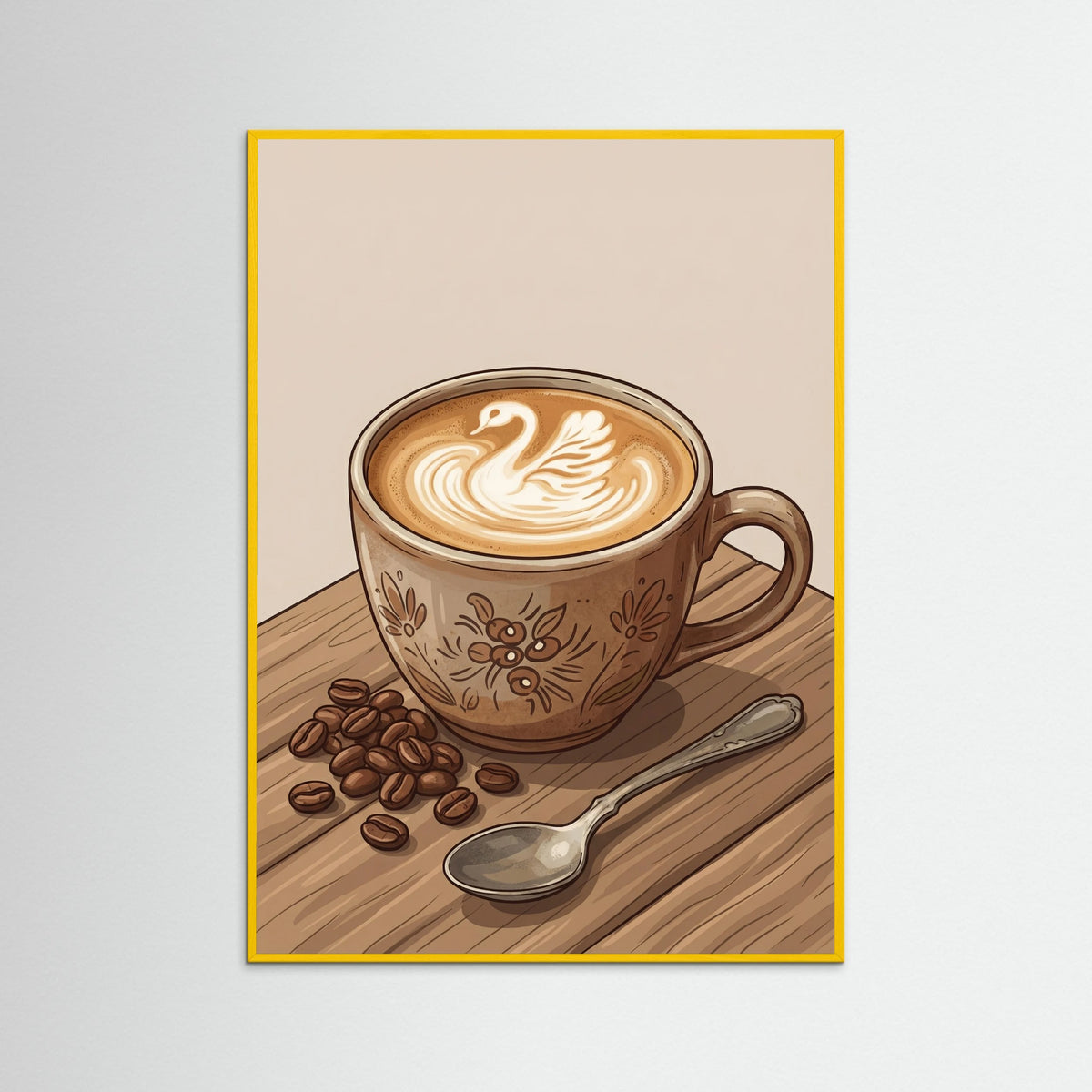 Yellow Wood Cappuccino Bliss