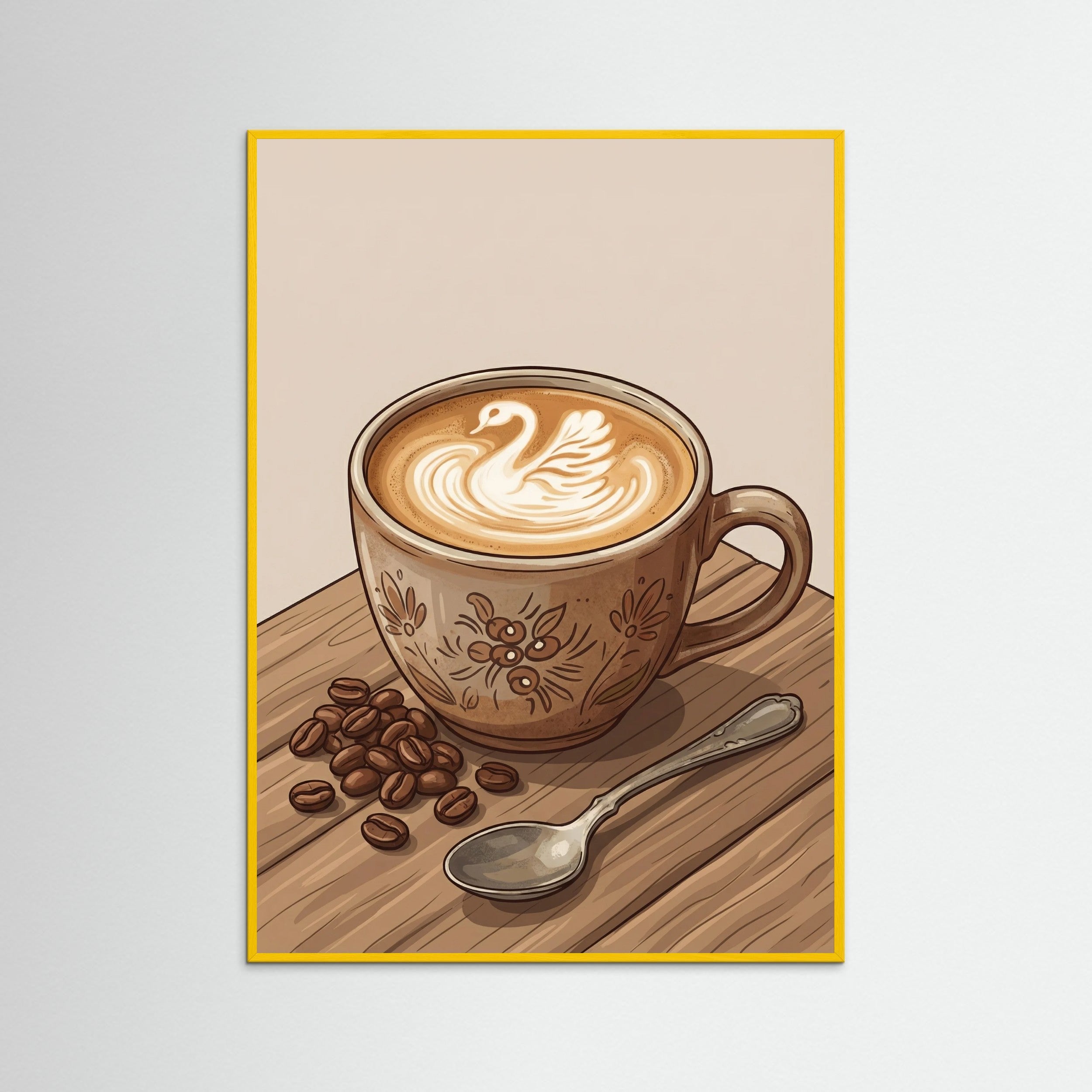 Yellow Wood Cappuccino Bliss