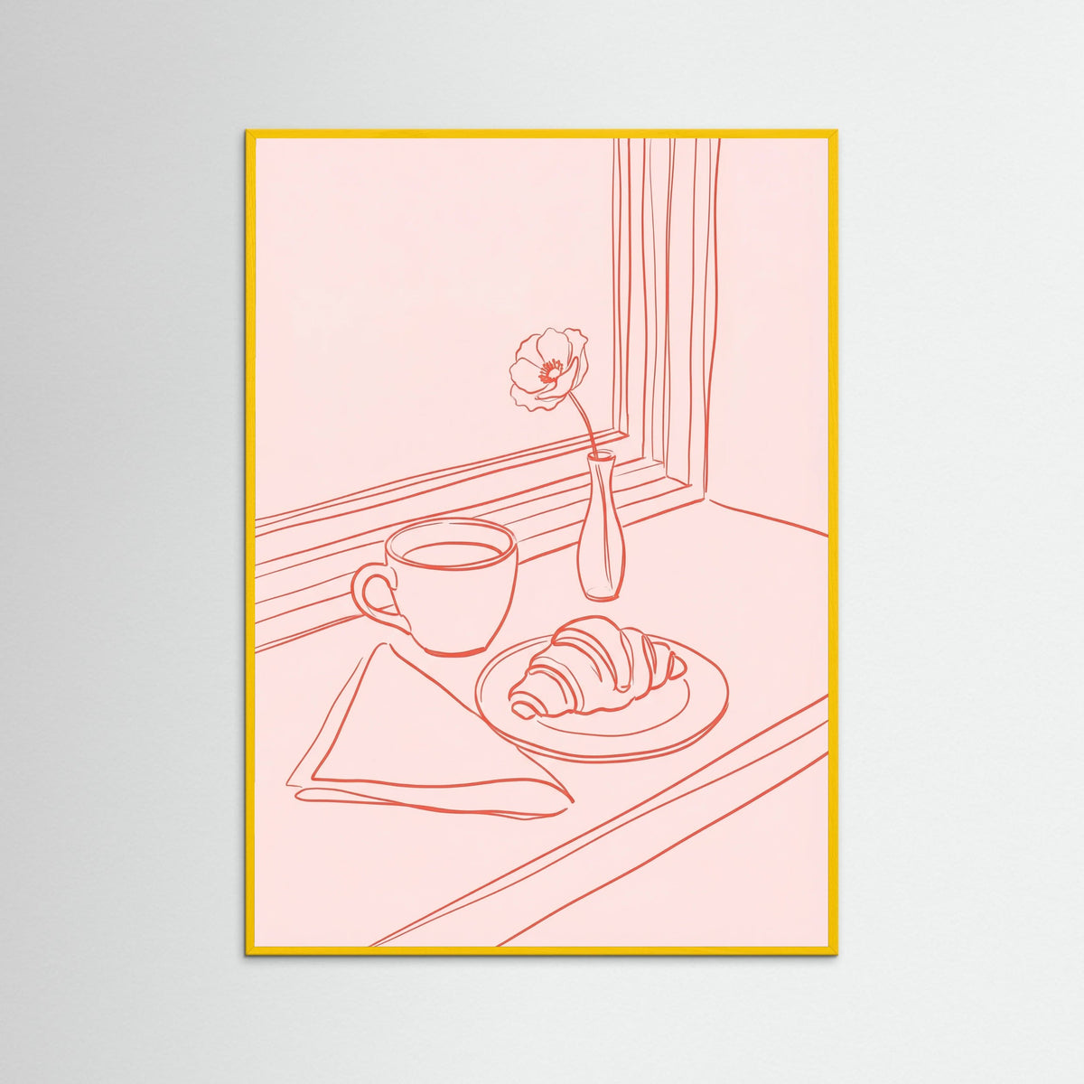 Yellow Wood Casual Moment