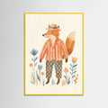 Yellow Wood Checkered Figure