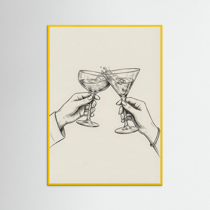 Yellow Wood Cheers Together