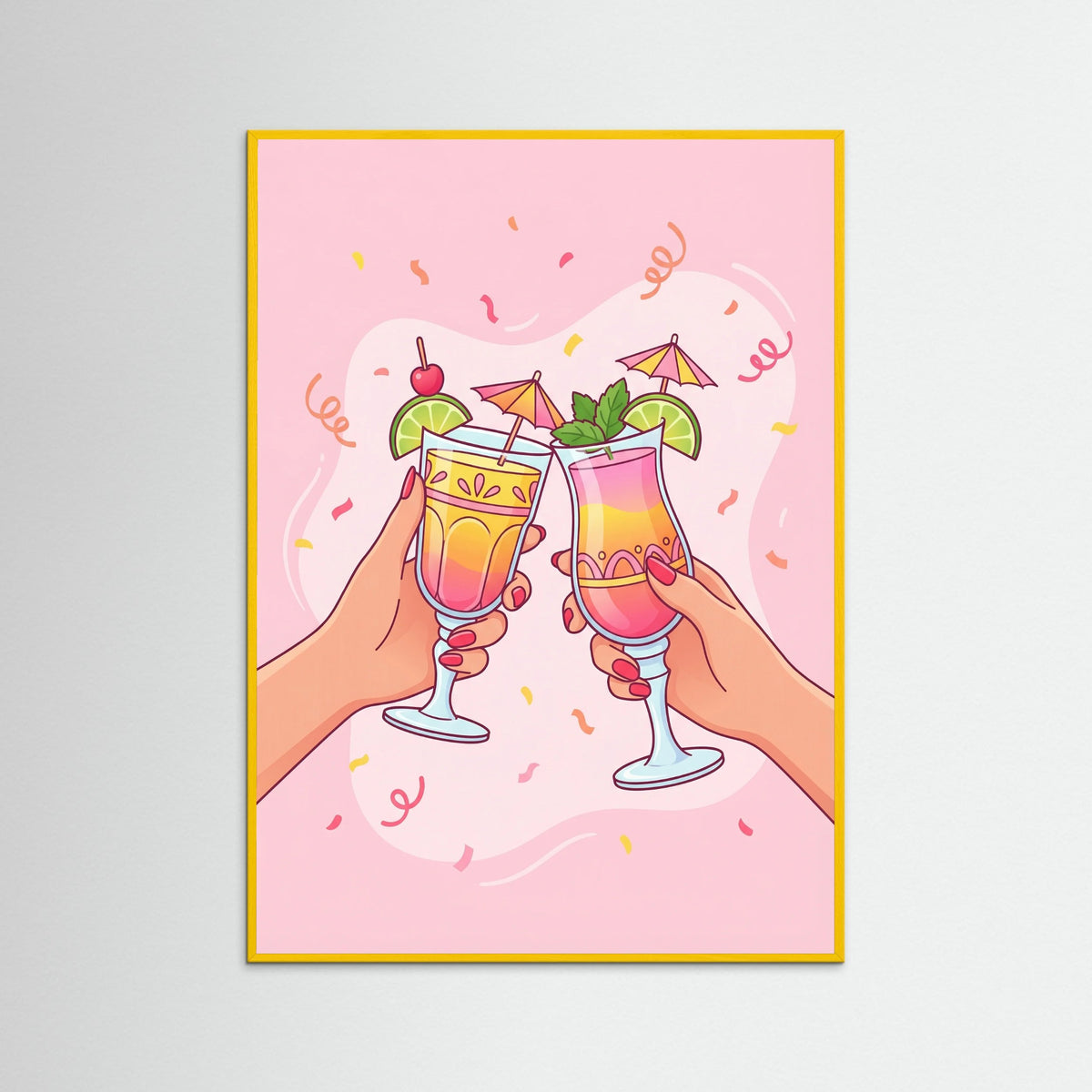 Yellow Wood Cheers to Fun