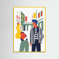 Yellow Wood Chic Embrace