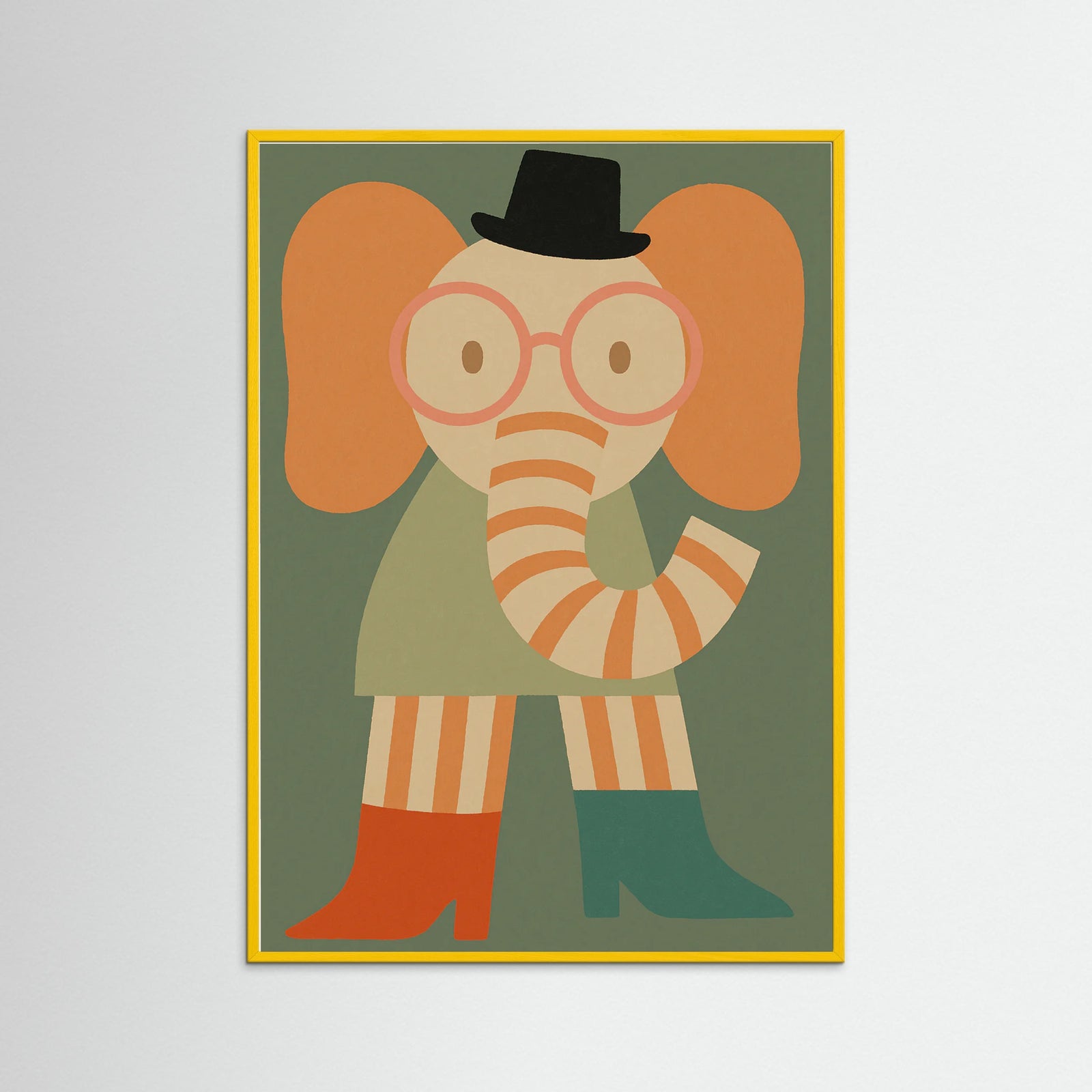 Yellow Wood Chic Trunked Spectacle