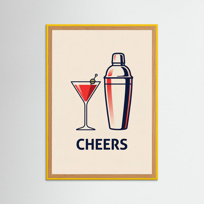 Cin Cin Toast – poster e stampa artistica