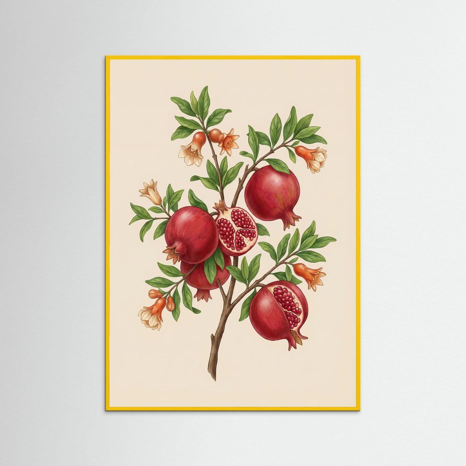 Yellow Wood Citrus Bloom Study