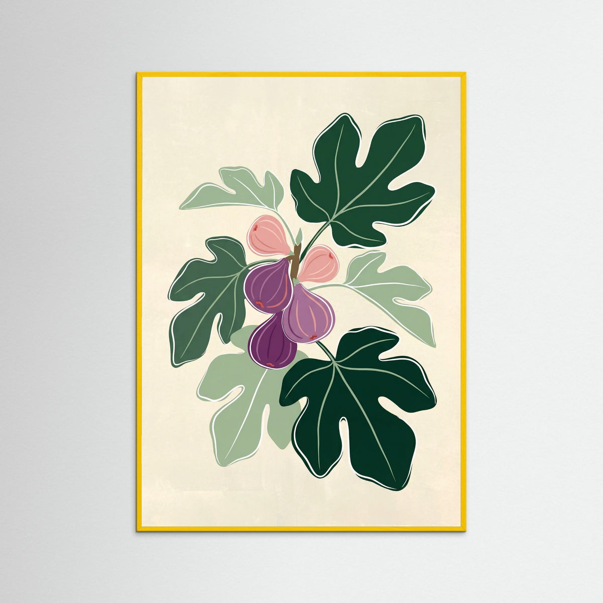 Yellow Wood Citrus Branch Glow