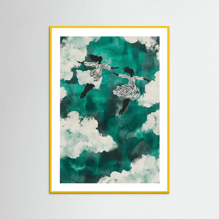 Yellow Wood Cloud Dancers