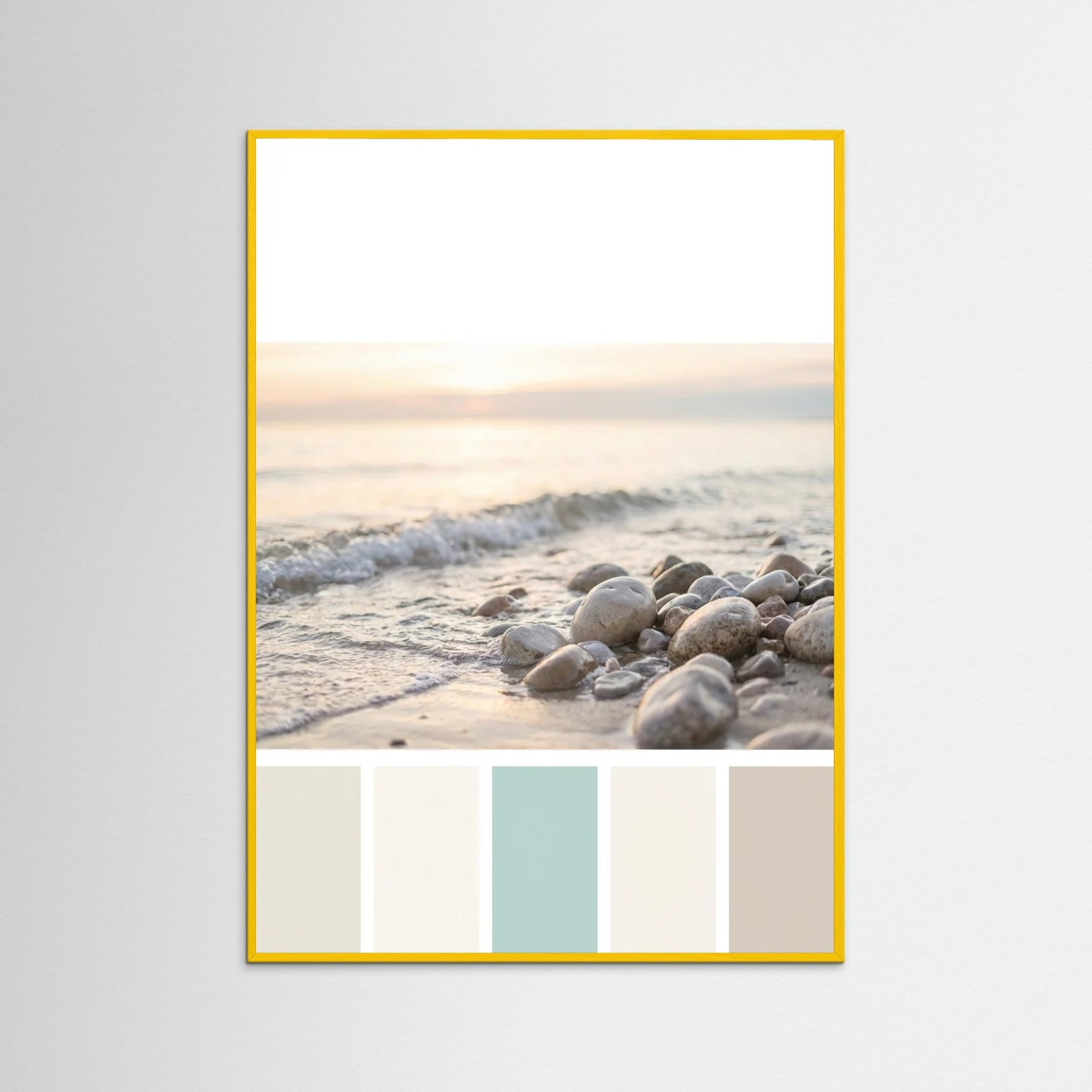 Yellow Wood Coastal Glow