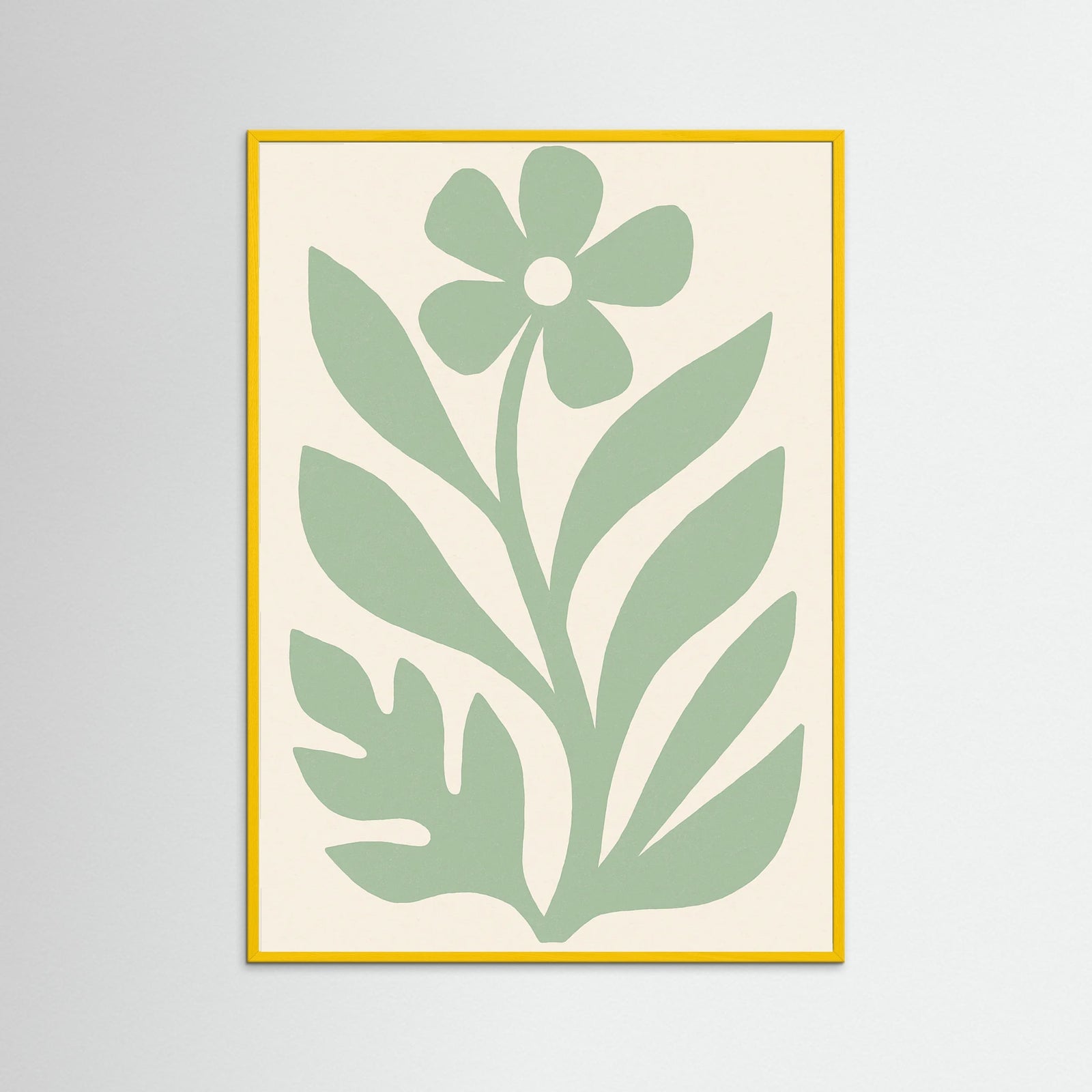 Yellow Wood Cobalt Cutout