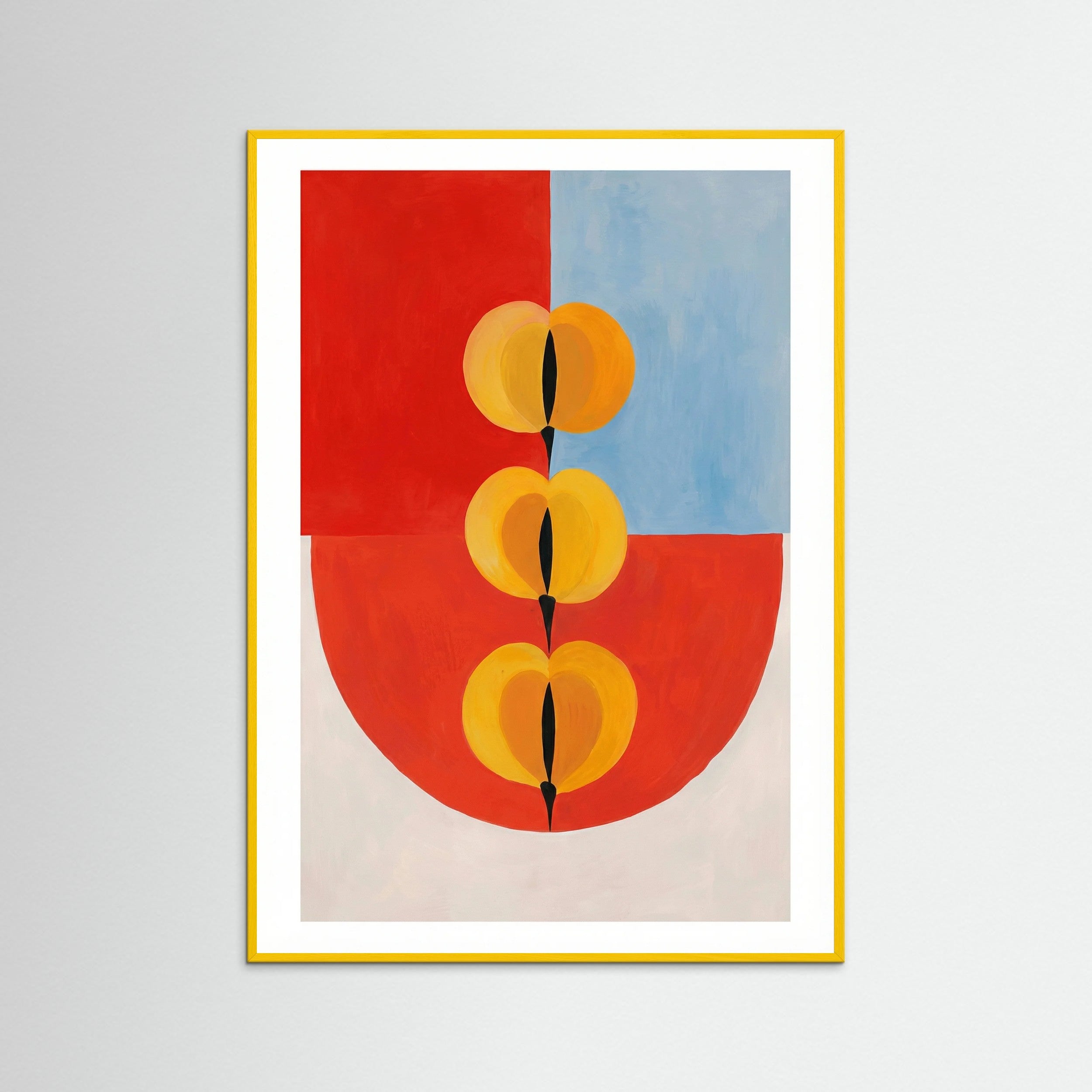 Yellow Wood Color Rhythms