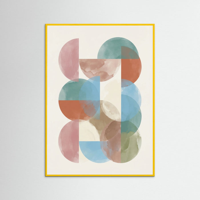 Yellow Wood Color Theory Exhibition
