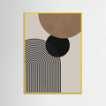 Poster Composition lines and circles 4 – poster e stampa artistica