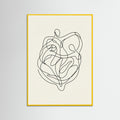 Yellow Wood Connected Faces