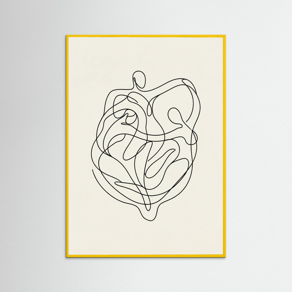 Yellow Wood Connected Faces