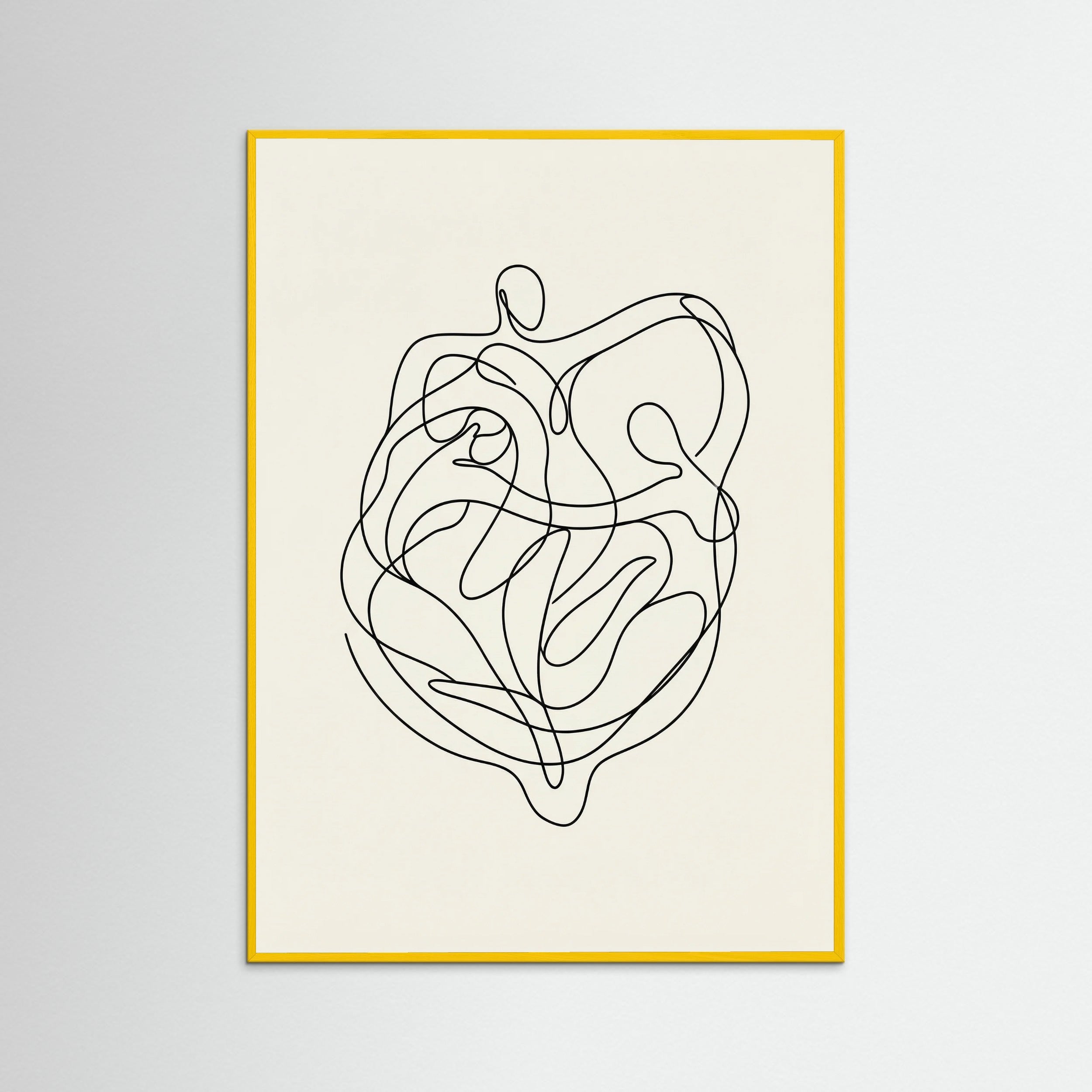 Yellow Wood Connected Faces