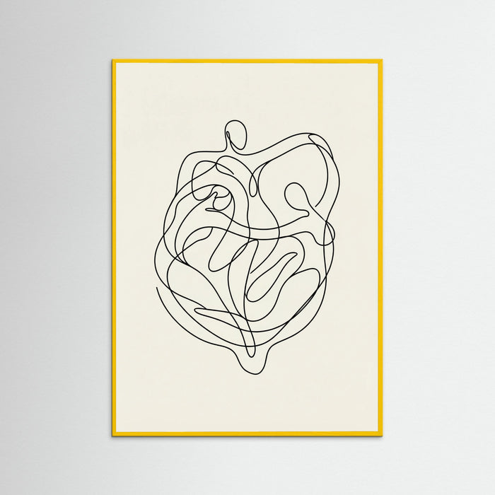 Yellow Wood Connected Faces