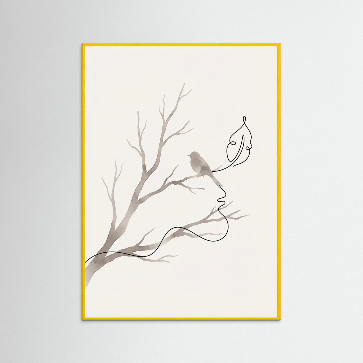 Yellow Wood Connected Form