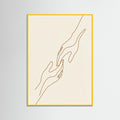 Yellow Wood Connected Forms
