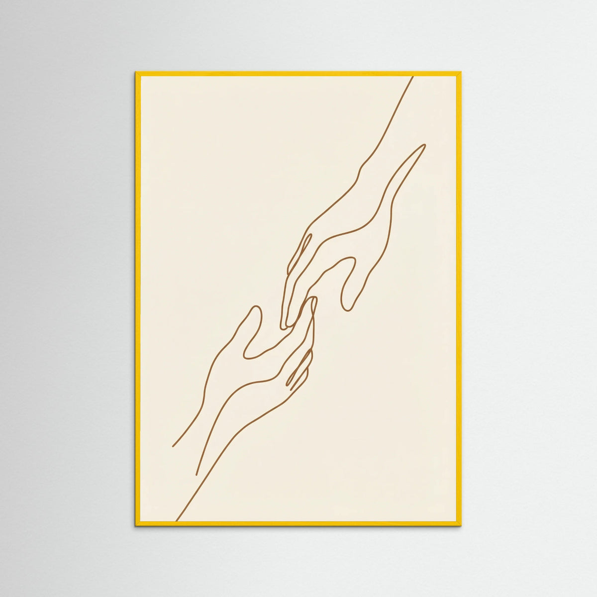 Yellow Wood Connected Forms