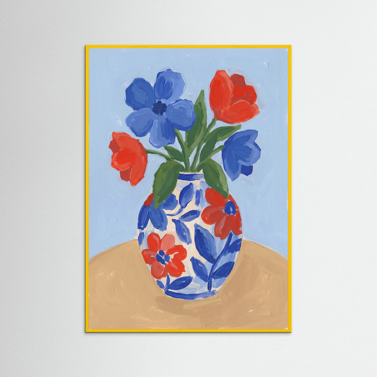 Yellow Wood Contemplative Bloom