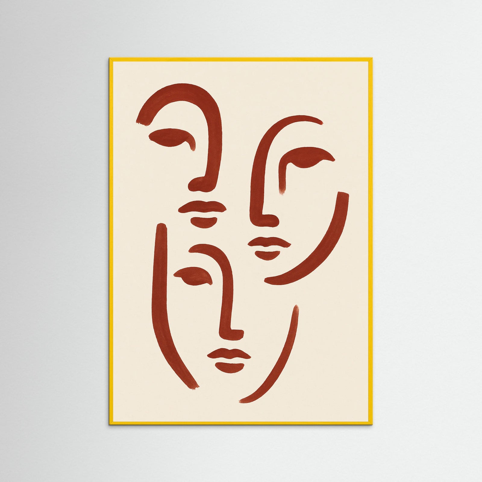 Yellow Wood Contemplative Contours
