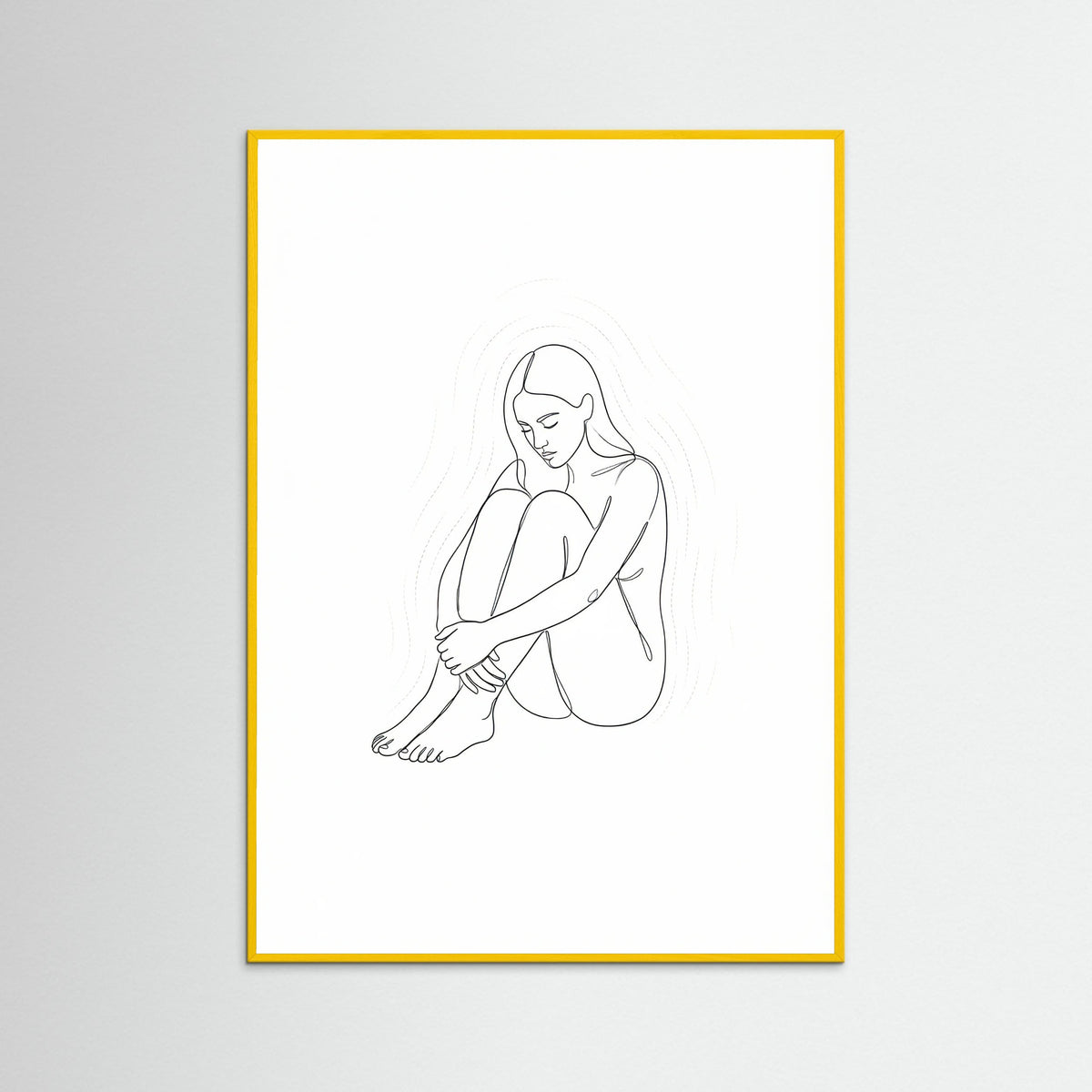 Yellow Wood Contemplative Guardian