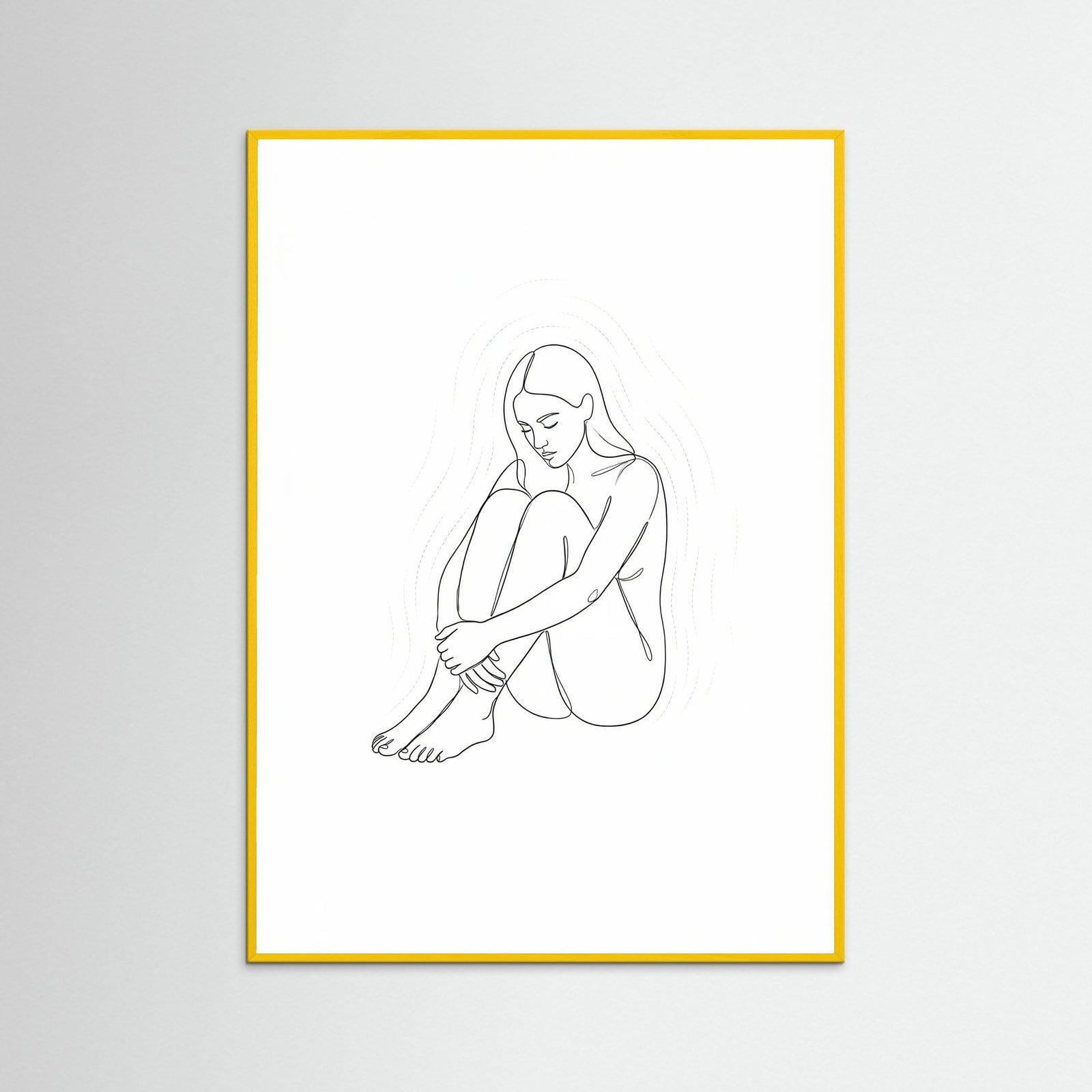 Yellow Wood Contemplative Guardian