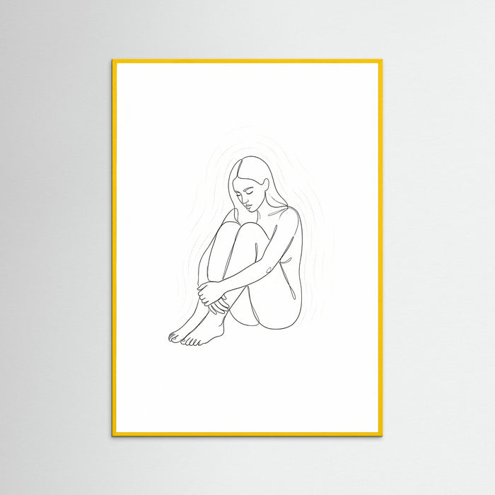 Yellow Wood Contemplative Guardian