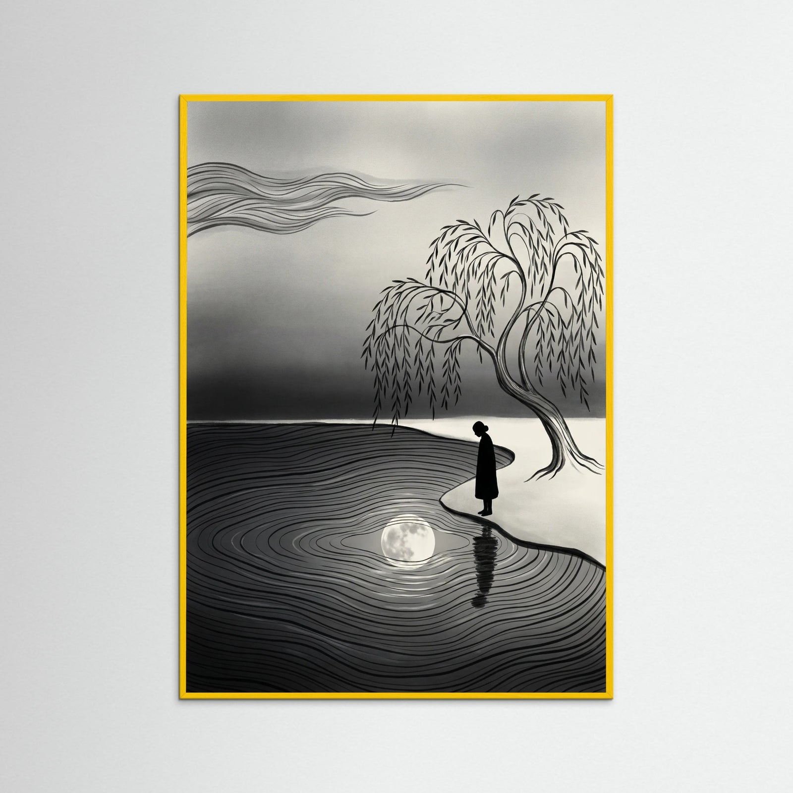 Yellow Wood Contemplative Horizon